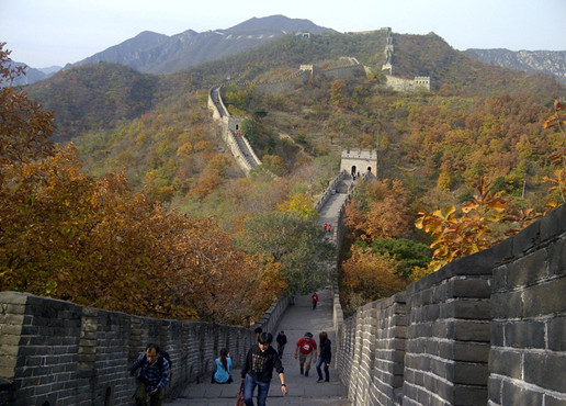 The beautiful scenery of Badaling Great Wall