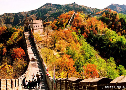 A good place for autumn: Mutianyu Great Wall